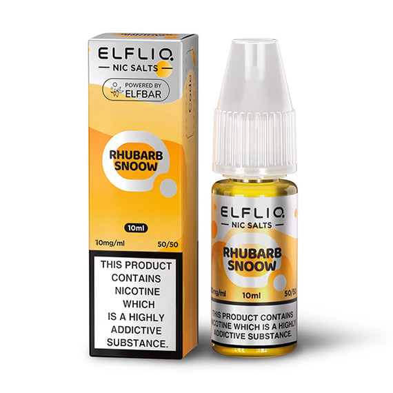 ELFLIQ NIC SALT 10ML RHUBARB SNOOW (10) Main image