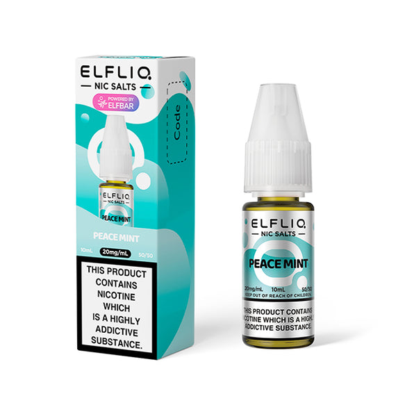 ELFLIQ NIC SALT 10ML PEACE MINT (10) Main image