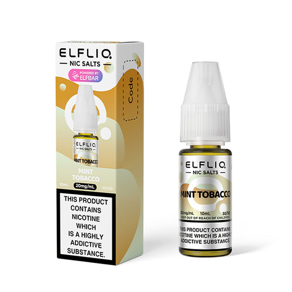 ELFLIQ NIC SALT 10ML MINT TOBACCO (10) Main image