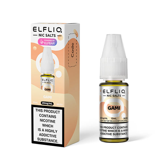 ELFLIQ NIC SALT 10ML GAMI BEAR (10) Main image