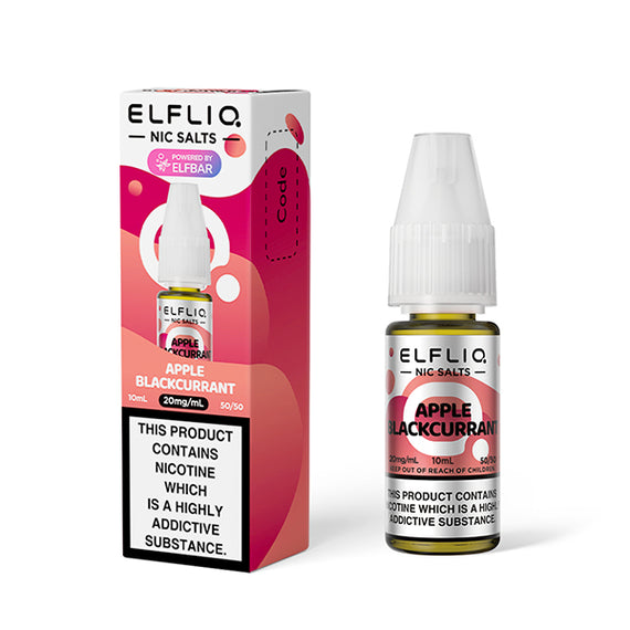 ELFLIQ NIC SALT 10ML APPLE BLACKCURRANT (10) Main image