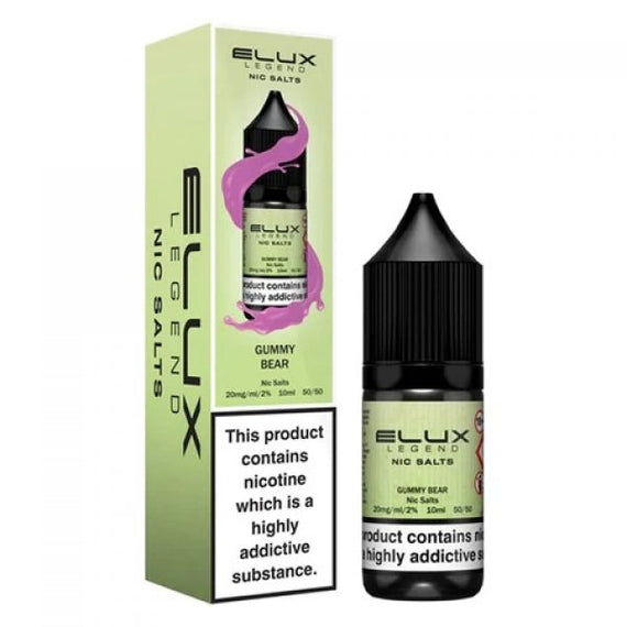 ELUX LEGEND SALTS GUMMY BEAR (10) Main image