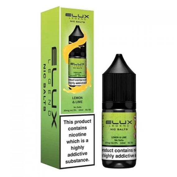 ELUX LEGEND SALTS LEMON AND LIME (10) Main image