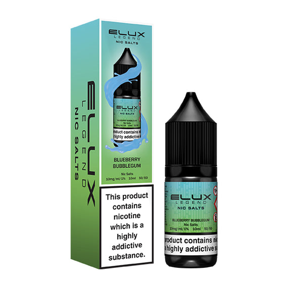 ELUX LEGEND SALTS BLUEBERRY BUBBLEGUM (10) Main image