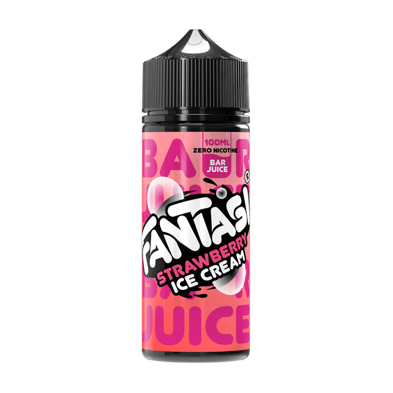 FANTASI 100ML SHORTFILL 50/50 STRAWBERRY ICE CREAM Main image