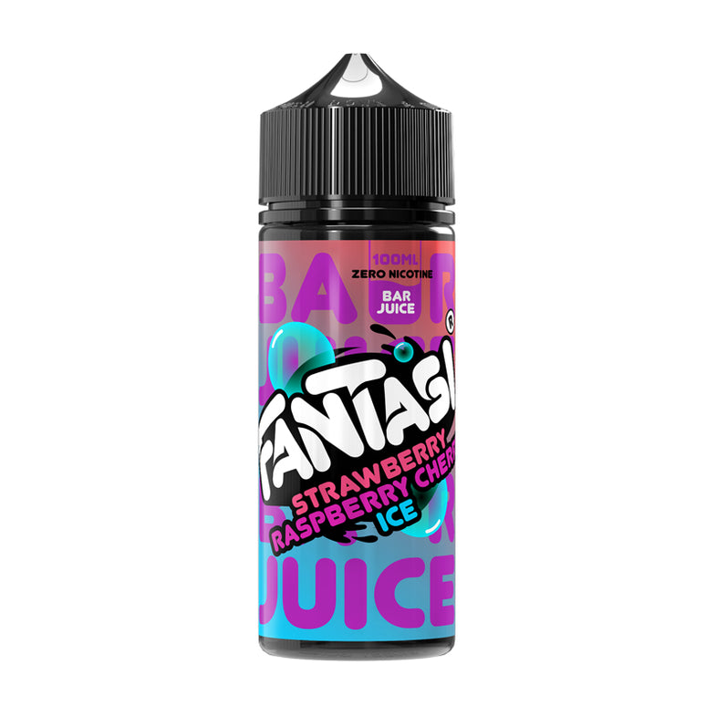 FANTASI 100ML SHORTFILL 50/50 STRAWBERRY RASPBERRY CHERRY ICE Main image