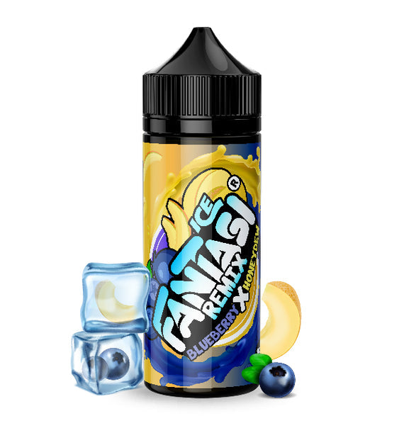 FANTASI REMIX 100ML SHORTFILL BLUEBERRY X HONEYDEW Main image