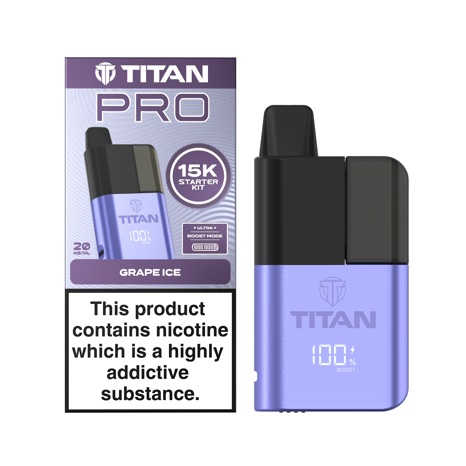TITAN PRO KIT GRAPE ICE (5) Main image