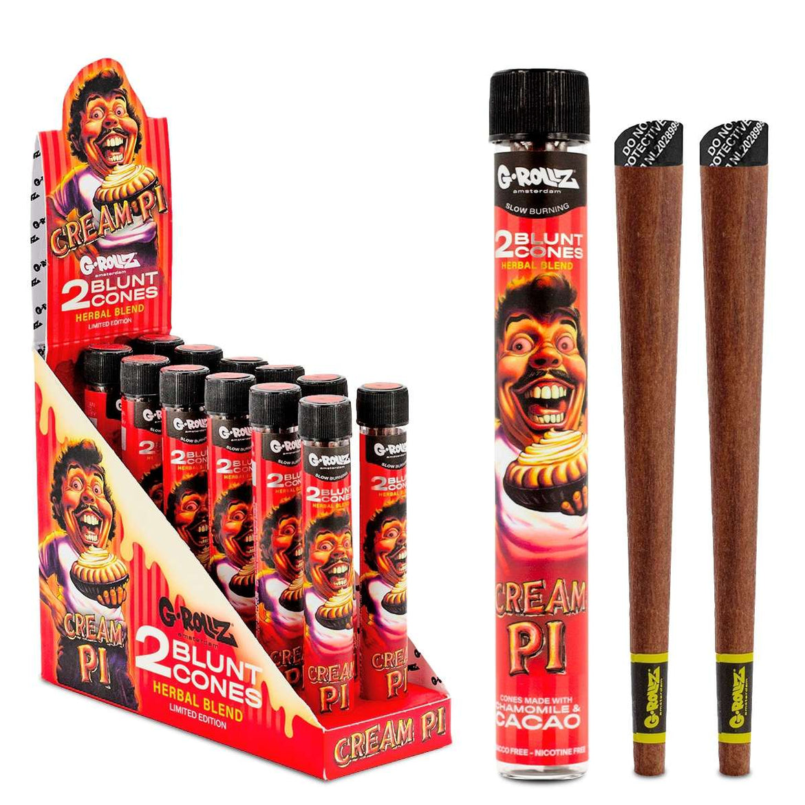 G-ROLLZ TERPENE INFUSED CONES 2PK CREAM PI (12) Main image