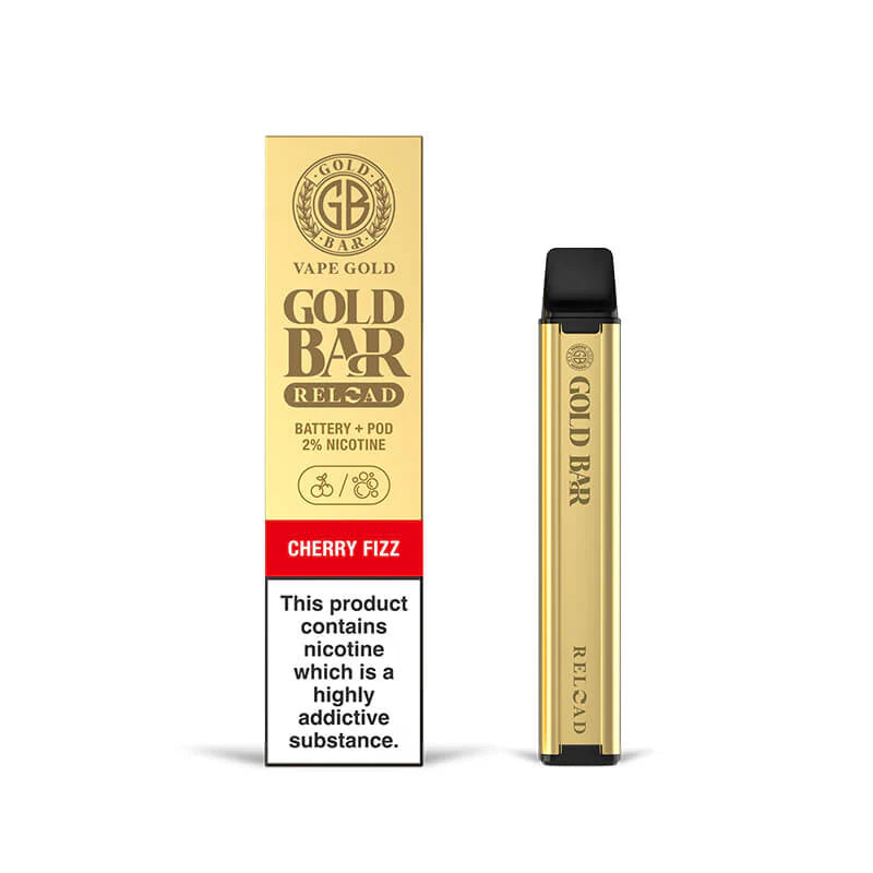 GoldBar Cherry Fizz Battery+Pods 20mg 10 pack