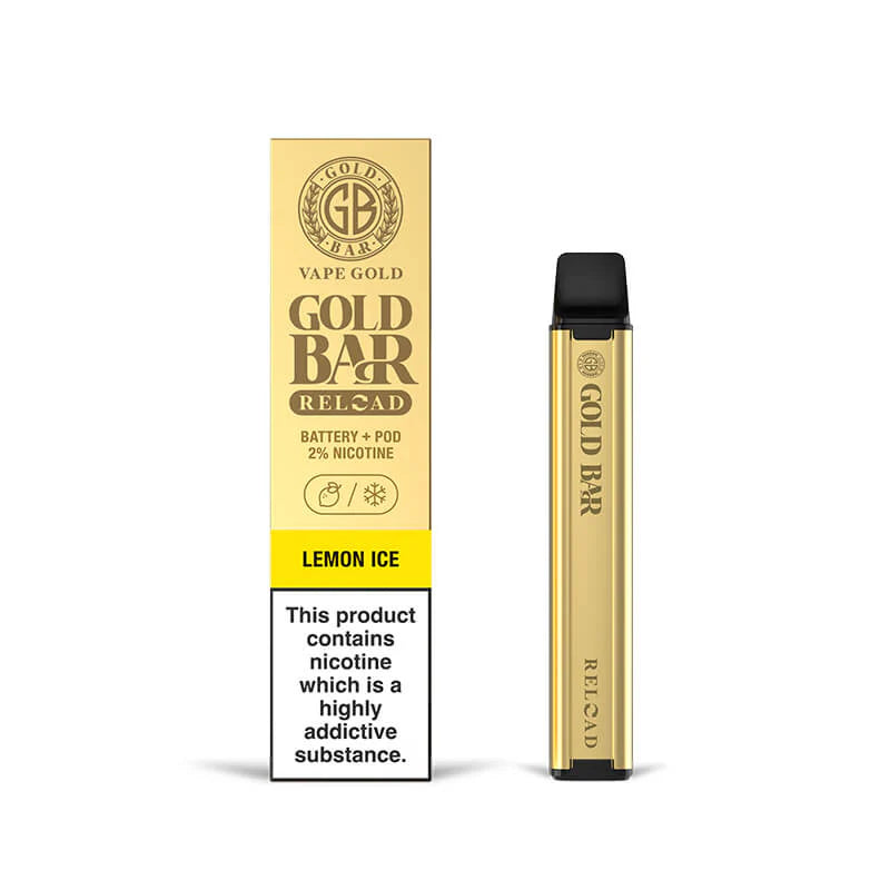 GoldBar Lemon Ice Battery+Pods 20mg 10 pack