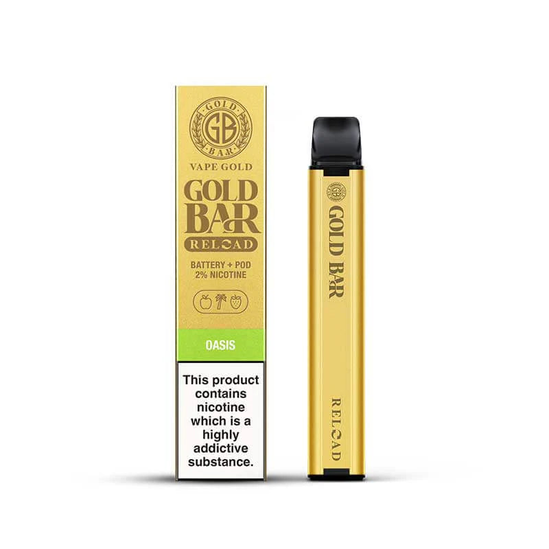 GoldBar Oasis Battery+Pods 20mg 10 pack