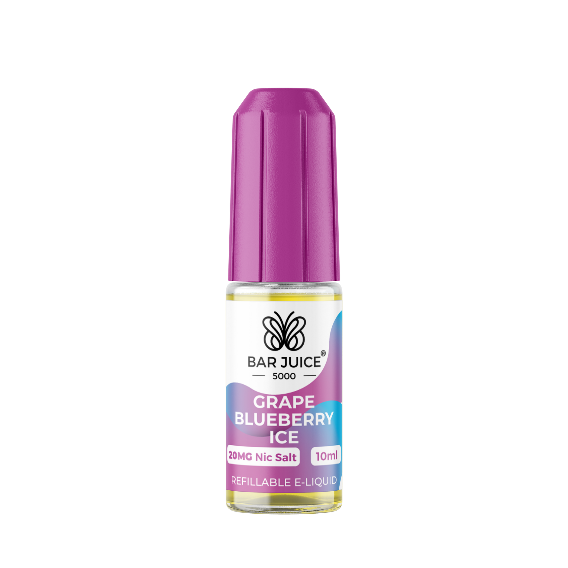 BAR JUICE 5000 10ML NIC SALT GRAPE BLUEBERRY (10) Main image