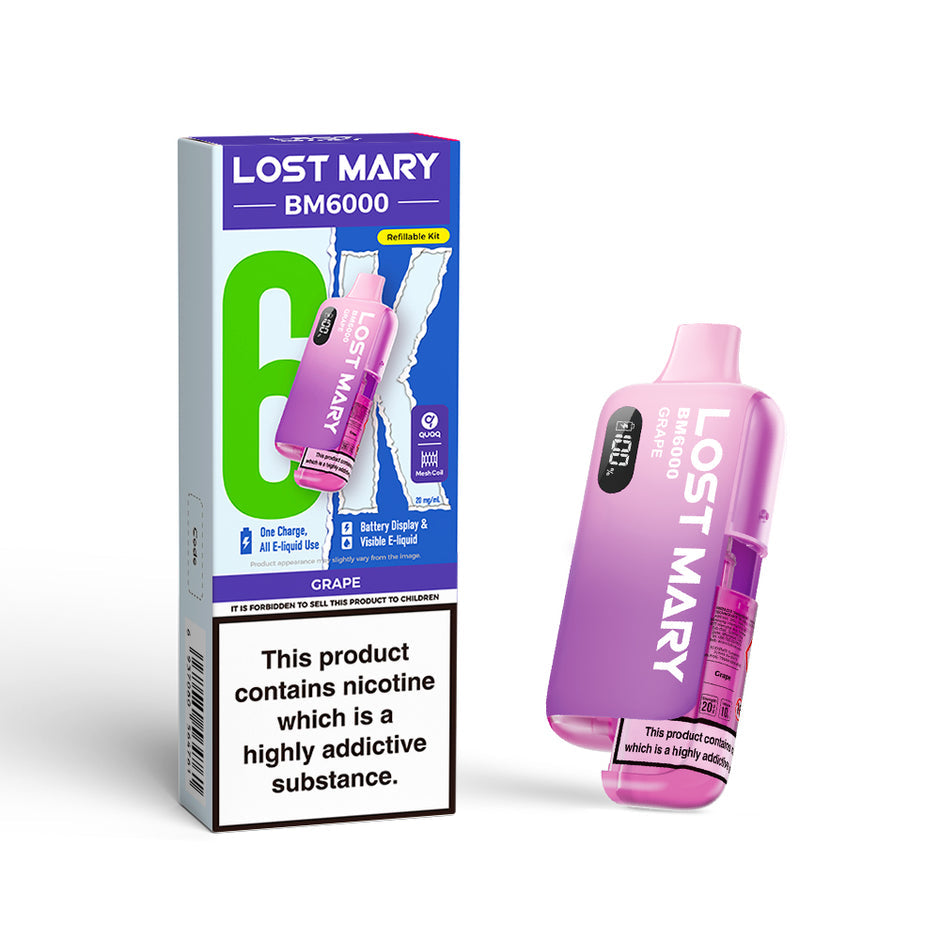 LOST MARY BM6000 KIT GRAPE (5) Main image