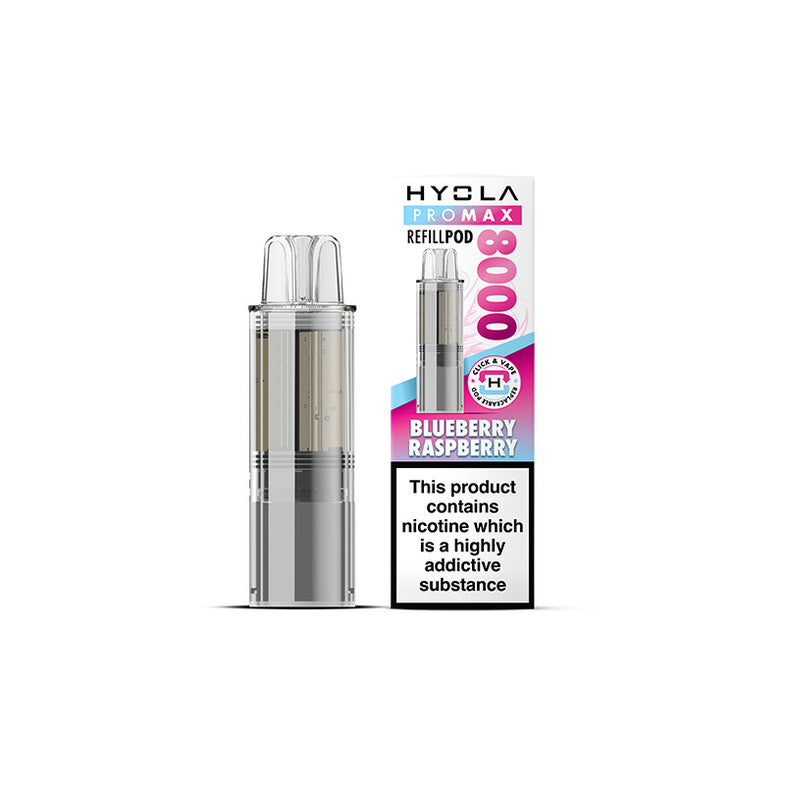 HYOLA PRO MAX 8000 REFILL POD BLUEBERRY RASPBERRY (5) Main image