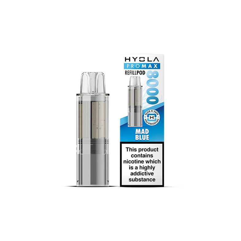 HYOLA PRO MAX 8000 REFILL POD MAD BLUE (5)