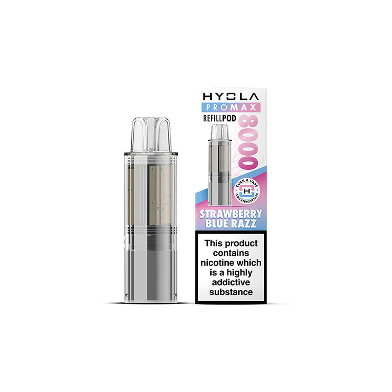 HYOLA PRO MAX 8000 REFILL POD STRAWBERRY BLUE RAZZ (5) Main image