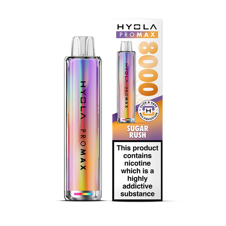 HYOLA PRO MAX 8000 PREFILLED POD KIT SUGAR RUSH (5) Main image