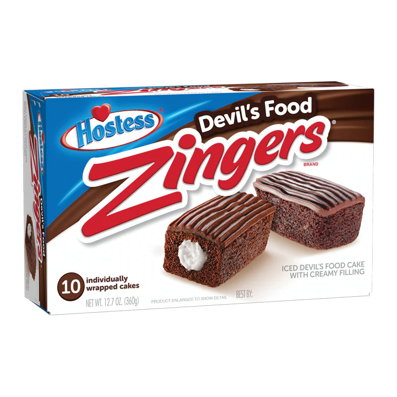 Hostess Zinger Iced Devil's Food 10 Pack