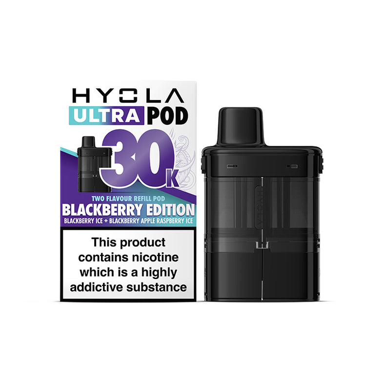 HYOLA ULTRA 30K REFILL POD BLACKBERRY EDITION (5) Main image
