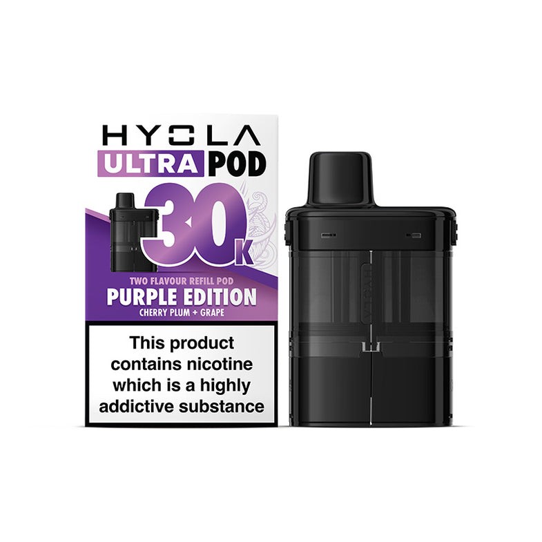 HYOLA ULTRA 30K REFILL POD PURPLE EDITION (5) Main image