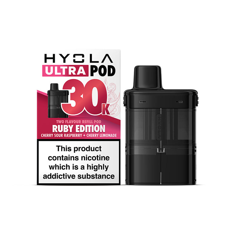 HYOLA ULTRA 30K REFILL POD RUBY EDITION (5) Main image