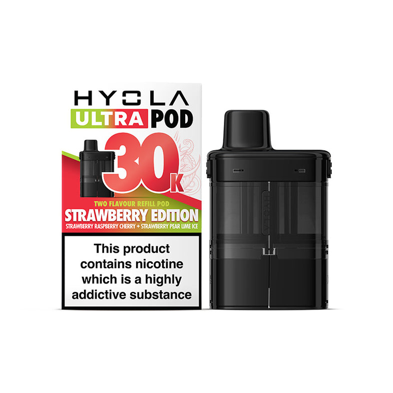 HYOLA ULTRA 30K REFILL POD STRAWBERRY EDITION (5) Main image
