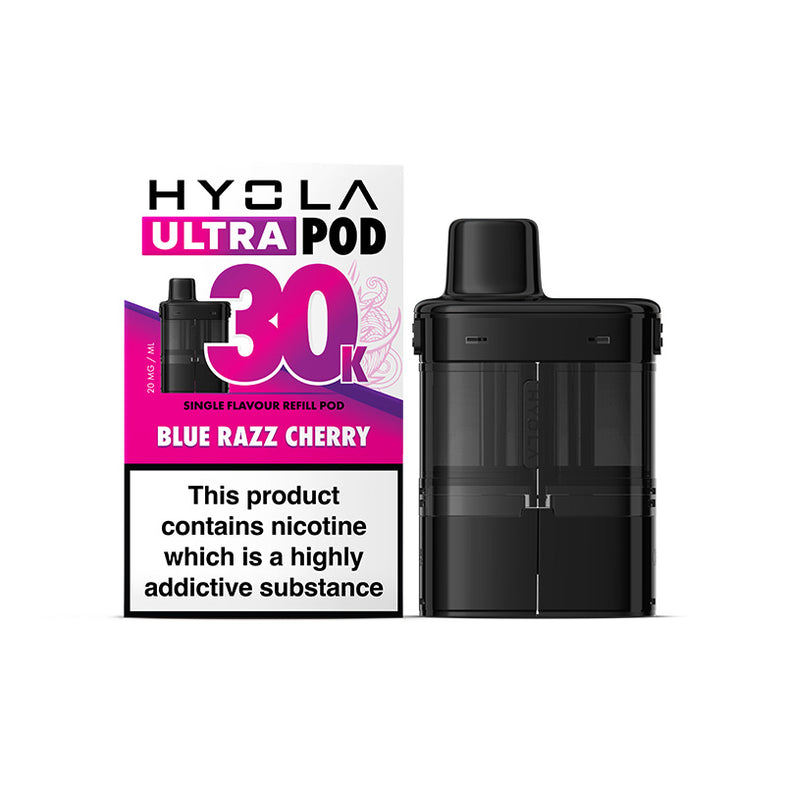 HYOLA ULTRA 30K REFILL POD BLUE RAZZ CHERRY (5)