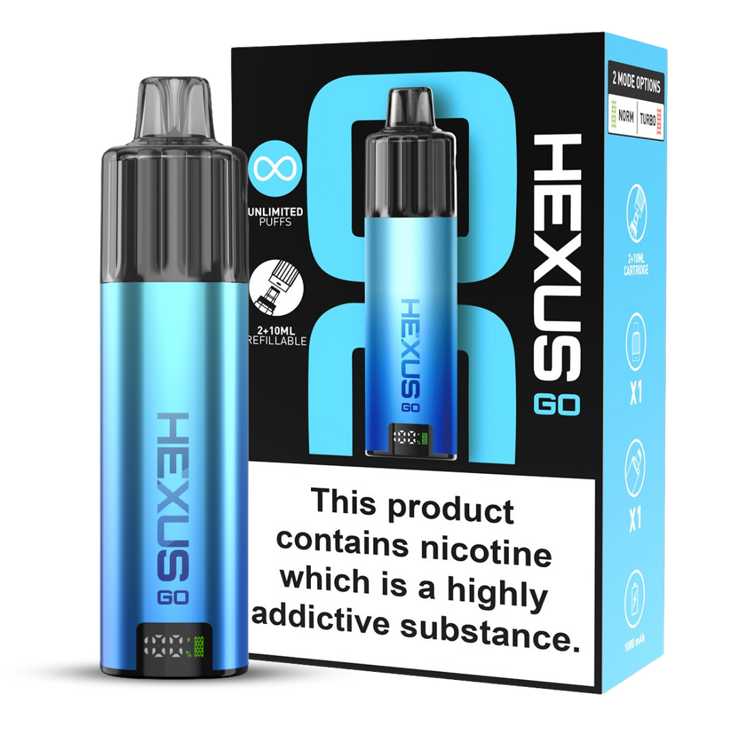 HEXUS GO 2+10ML VAPE POD KIT BLUE GRADIENT Main image