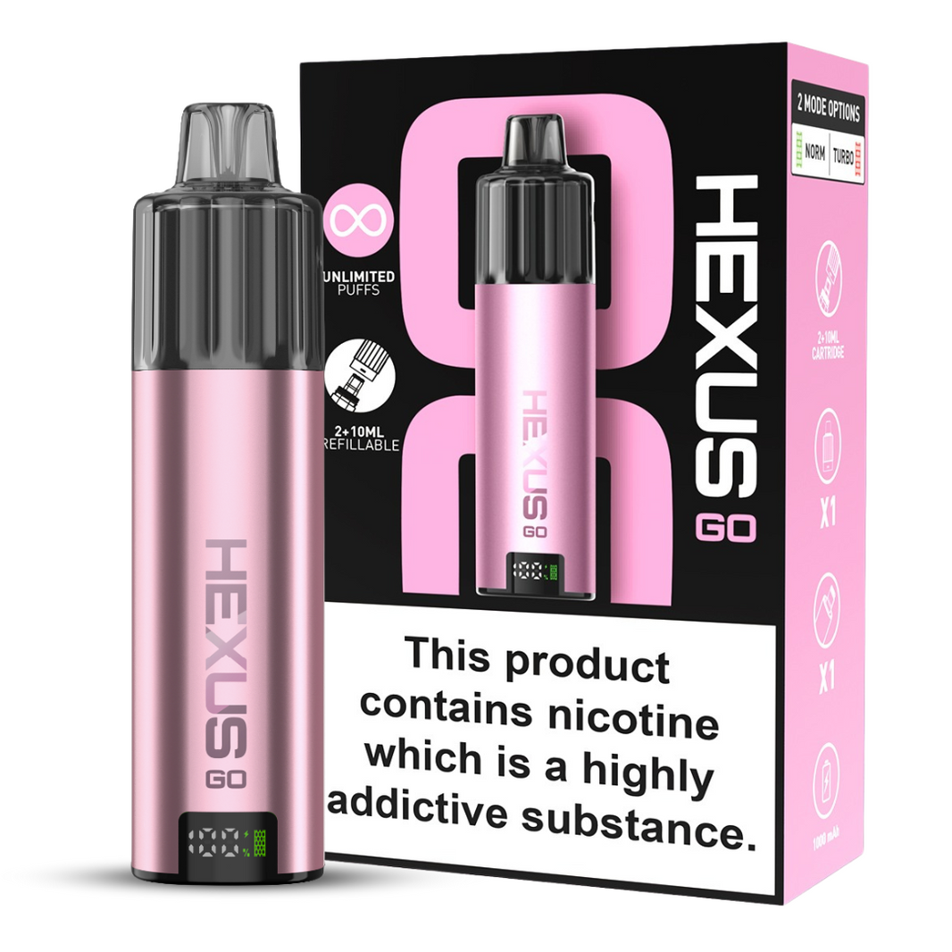 HEXUS GO 2+10ML VAPE POD KIT PINK Main image