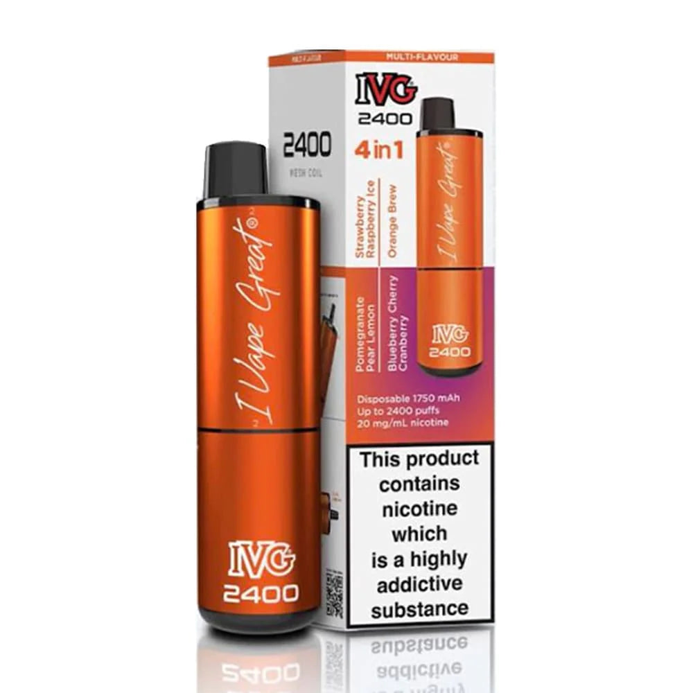 IVG 2400 4 in 1 Juicy Edition Bar 5 Pack Main image
