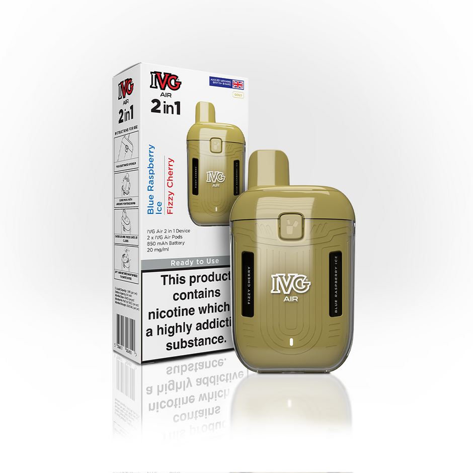 IVG AIR 2 in 1 GOLD STARTER KIT (5) Main image