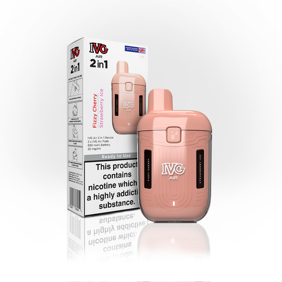 IVG AIR 2 in 1 PINK STARTER KIT (5) Main image