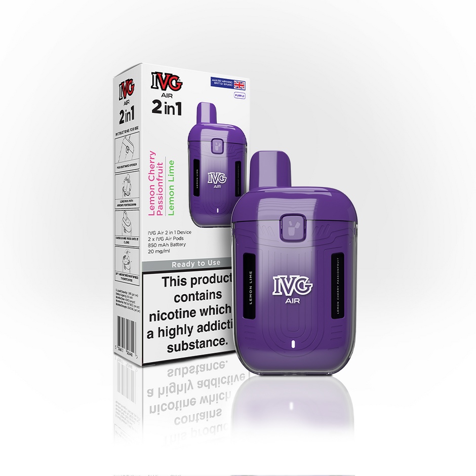 IVG AIR 2 in 1 PURPLE STARTER KIT (5)