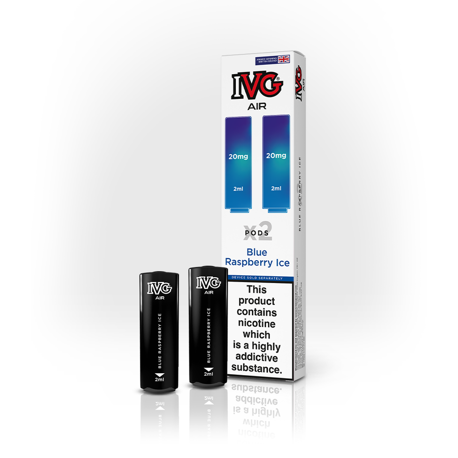 IVG AIR PODS 2 PACK GRAPE ICE (10) Main image