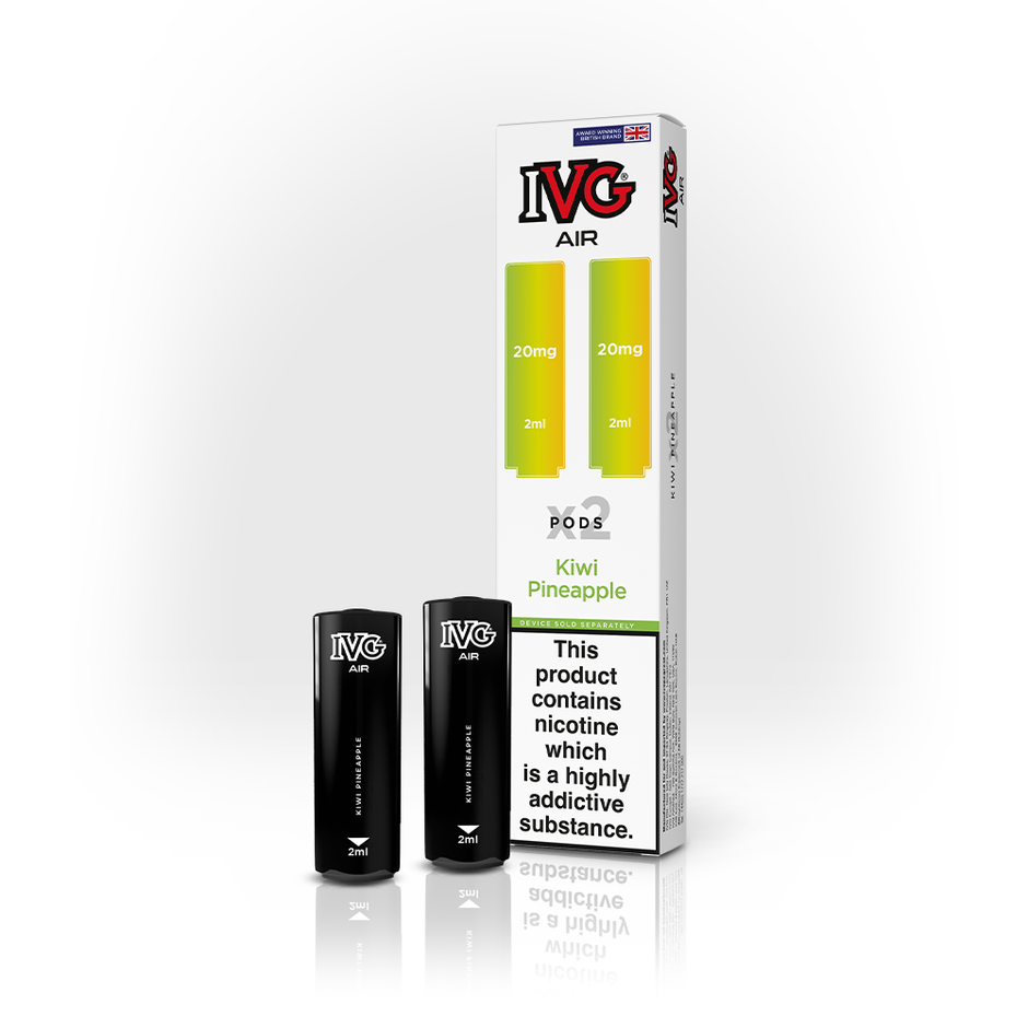 IVG AIR PODS 2 PACK KIWI PINEAPPLE (10) Main image