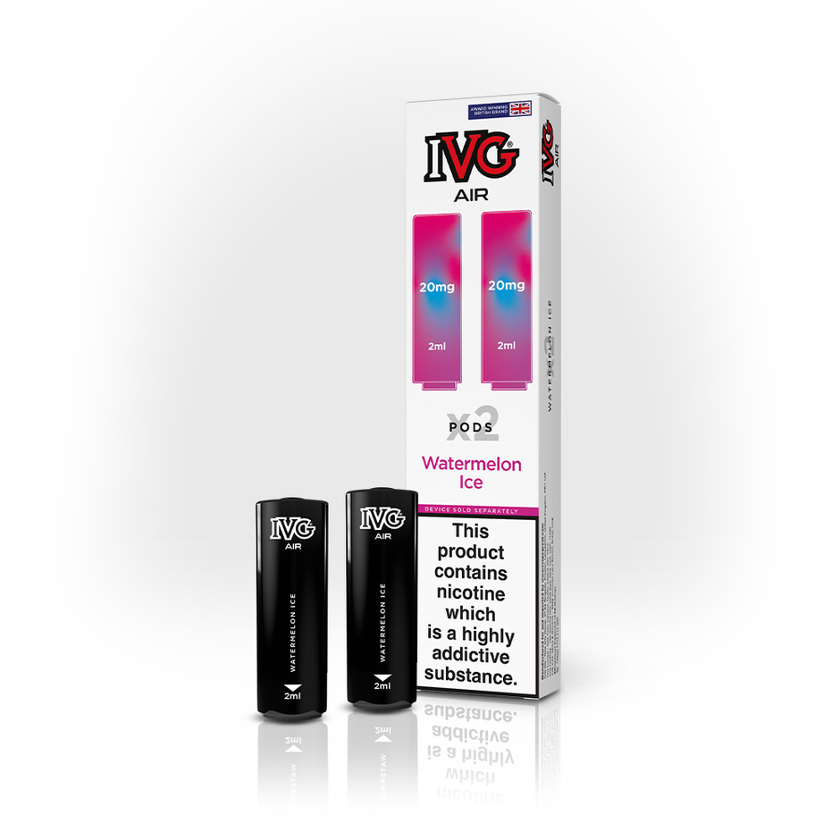 IVG AIR PODS 2 PACK WATERMELON ICE (10) Main image