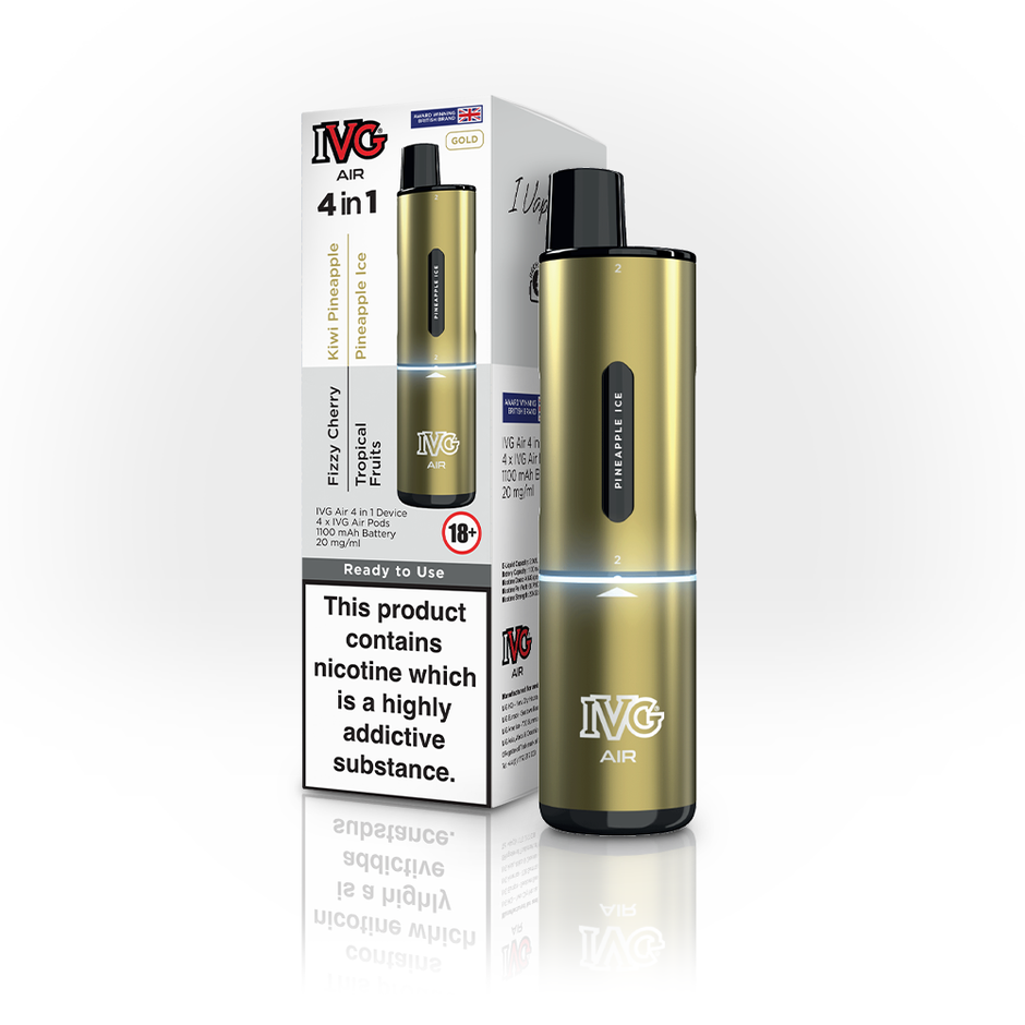 IVG AIR 4 in 1 GOLD STARTER KIT (5) Main image