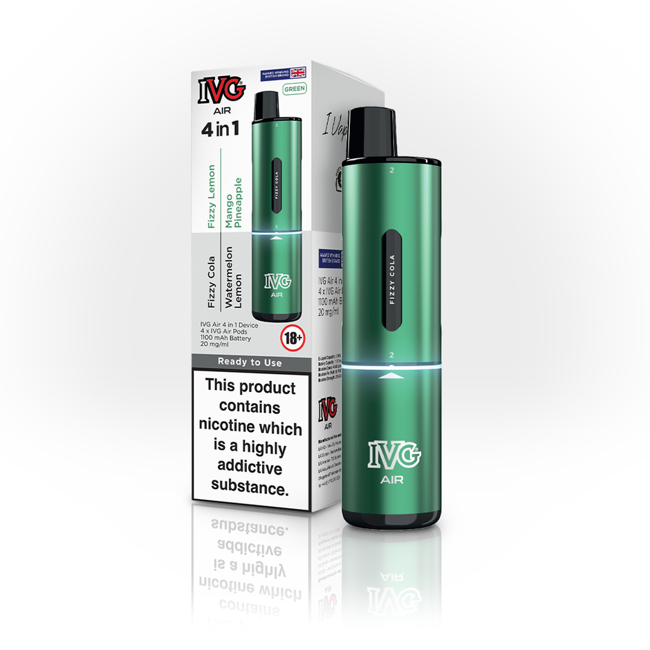 IVG AIR 4 in 1 GREEN STARTER KIT (5) Main image
