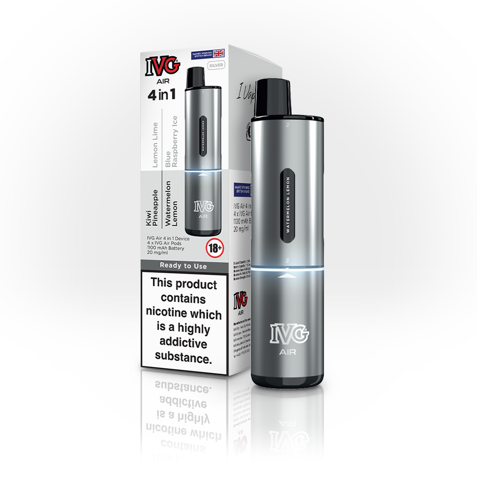 IVG AIR 4 in 1 SILVER STARTER KIT (5) Main image
