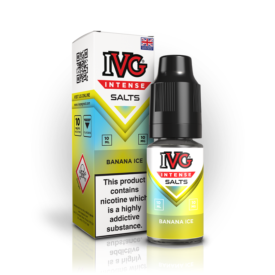 IVG INTENSE SALTS BANANA ICE (10) Main image