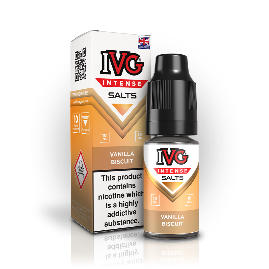 IVG INTENSE SALTS VANILLA BISCUIT (10) Main image