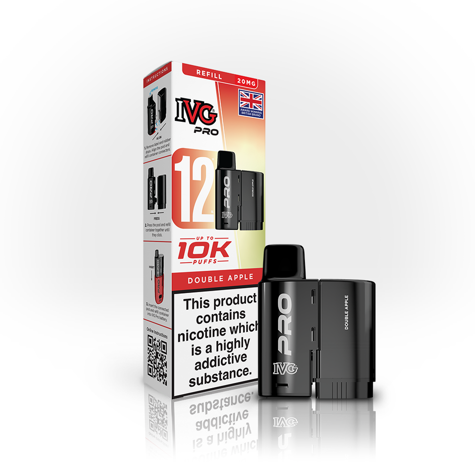 IVG PRO 12ml REFILL DOUBLE APPLE (5) Main image