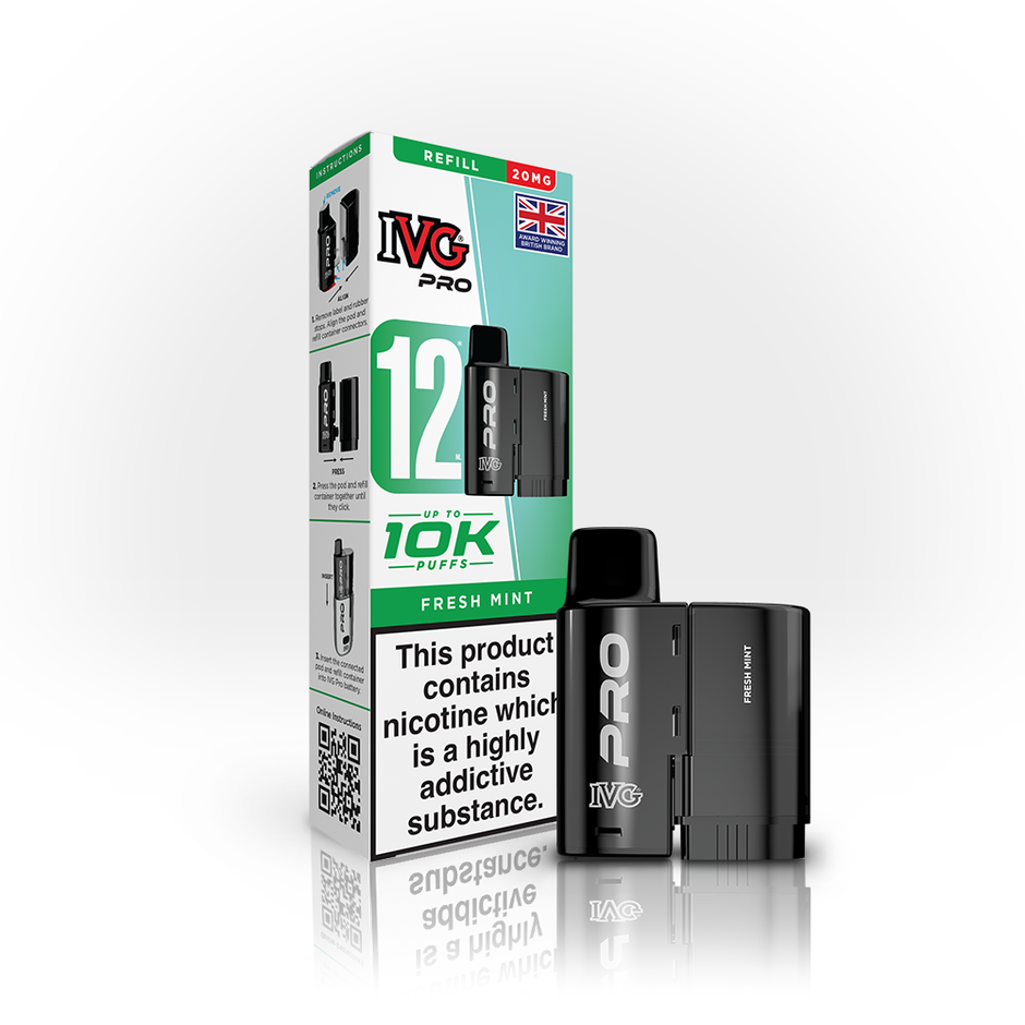 IVG PRO 12ml REFILL FRESH MINT (5) Main image