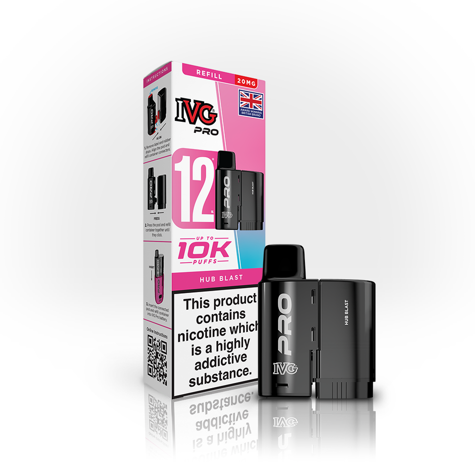 IVG PRO 12ml REFILL HUB BLAST (5) Main image