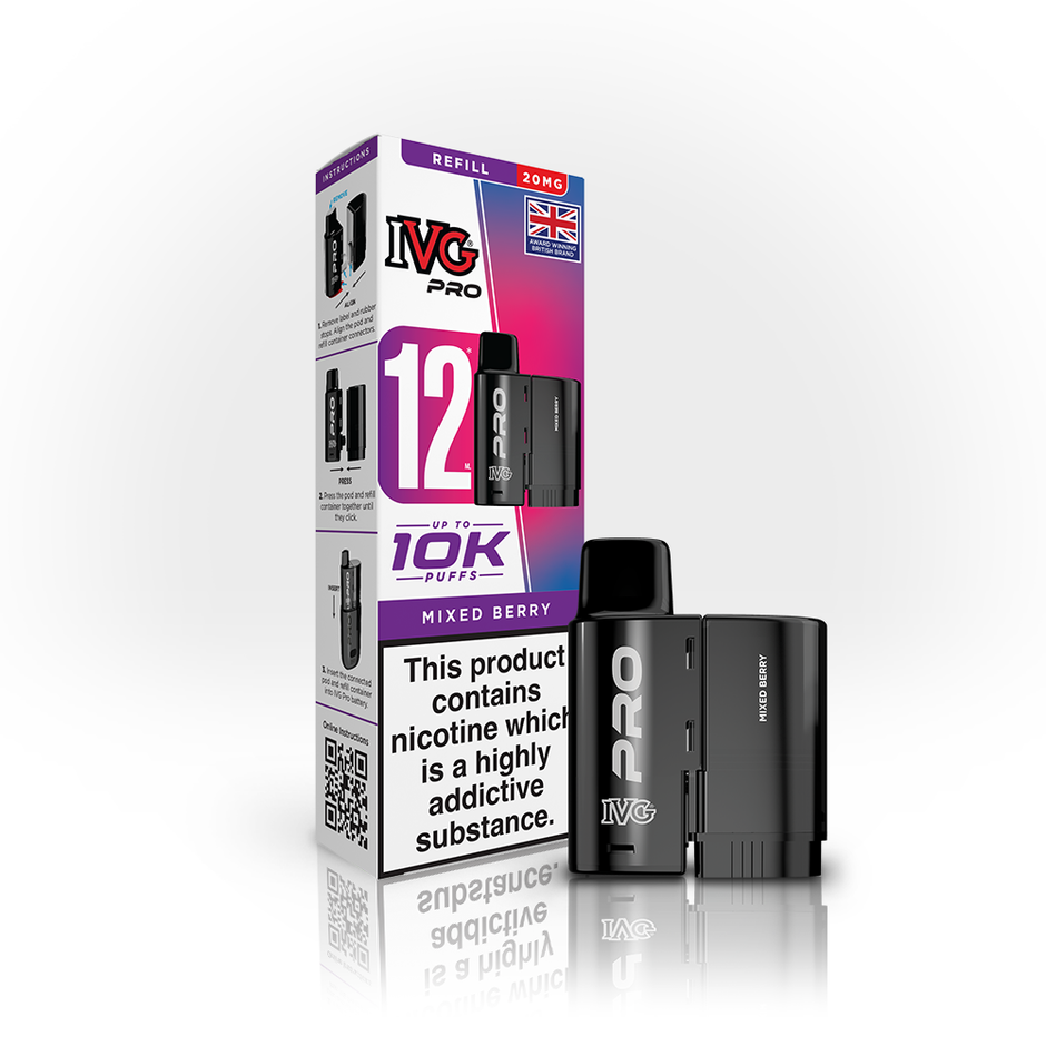 IVG PRO 12ml REFILL MIXED BERRY (5) Main image