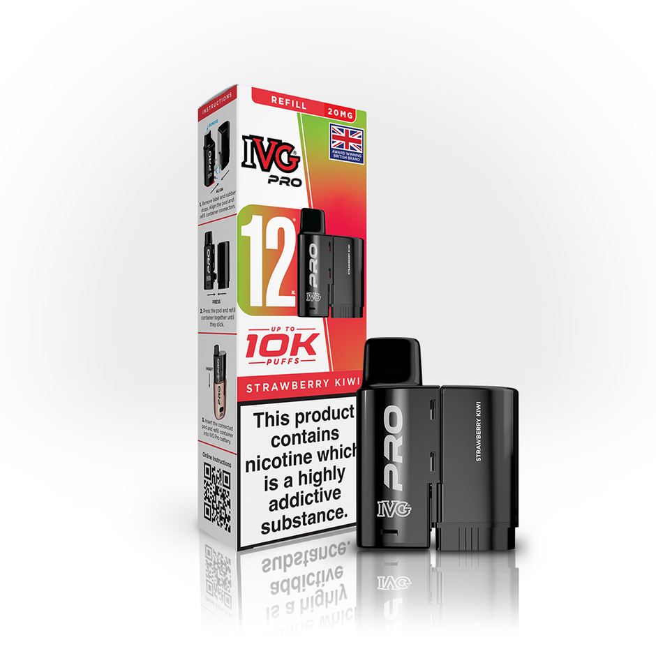 IVG PRO 12ml REFILL STRAWBERRY KIWI (5) Main image