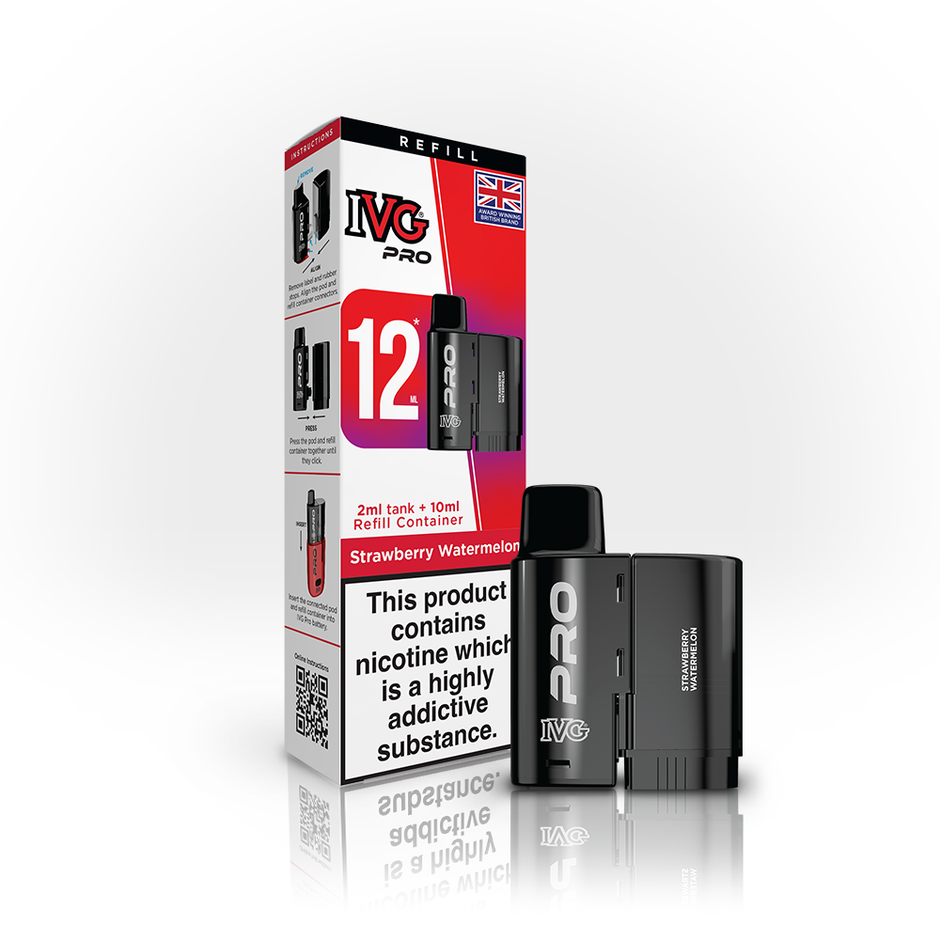 IVG PRO 12ml REFILL STRAWBERRY WATERMELON (5) Main image