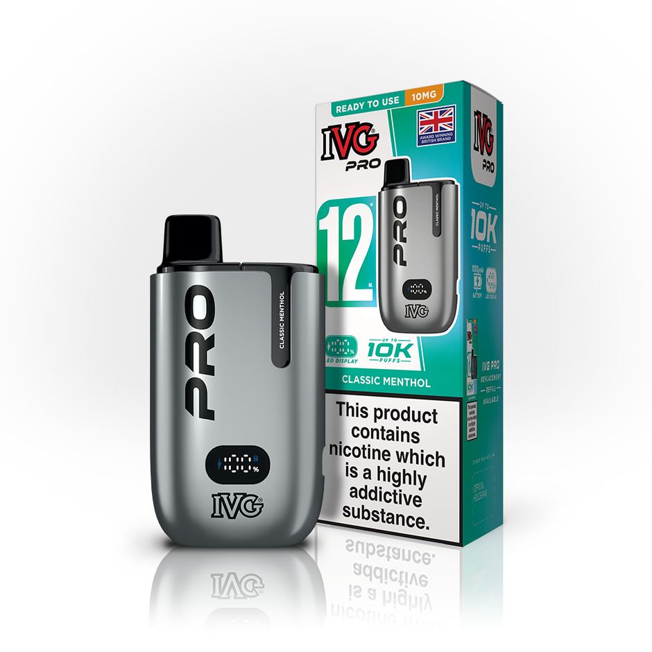 IVG PRO 12ml 10mg KIT CLASSIC MENTHOL (5) Main image
