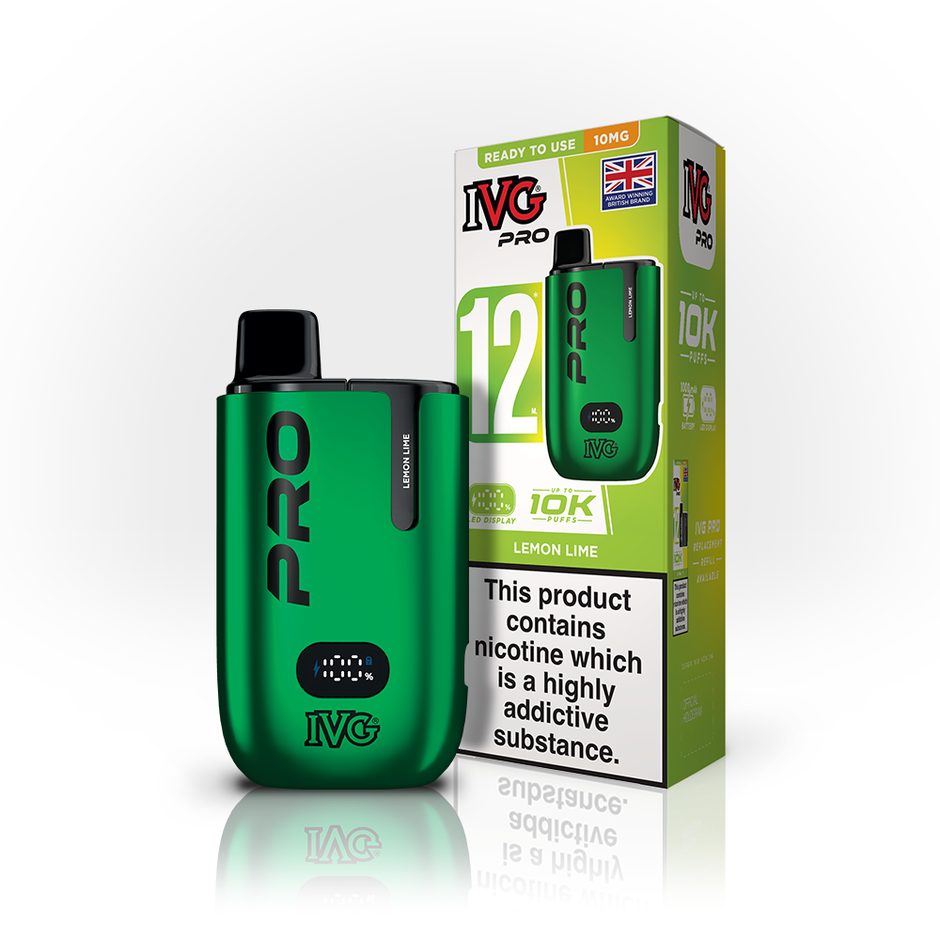 IVG PRO 12ml 10mg KIT LEMON LIME (5) Main image